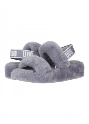 UGG Oh Yeah Slide Grey