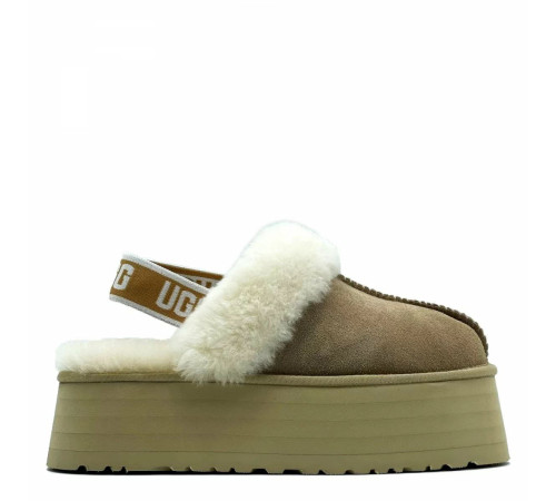 Купить UGG Funkette Suede Platform Sand