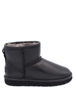 UGG Mens Classic Mini Leather Black