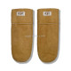Купить UGG Варежки Кожаные Женские Коричневые