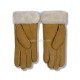 Купить UGG Перчатки Замшевые Женские Коричневые