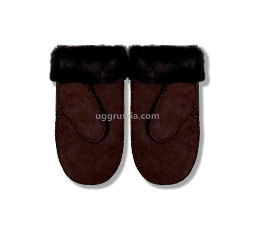 Купить UGG Варежки Замшевые Женские Коричневые Купить UGG Варежки Замшевые Женские Коричневые