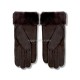 Купить UGG Перчатки Замшевые Женские Коричневые