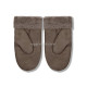 Купить UGG Варежки Кожаные Женские Серые