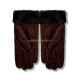 Купить UGG Перчатки Замшевые Женские Коричнеые