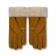 Купить UGG Перчатки Замшевые Женские Коричневые