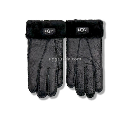 Купить UGG Перчатки Кожаные Мужские Черные Купить UGG Перчатки Кожаные Мужские Черные