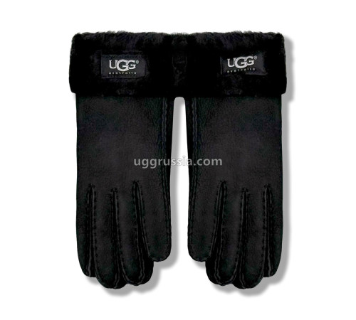 Купить UGG Перчатки Замшевые Мужские Черные Купить UGG Перчатки Замшевые Мужские Черные