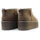 Купить UGG Classic Ultra Mini Platform Hickory