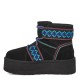 Купить UGG Classic Mini II Braid Platform Black