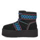 Купить UGG Classic Mini II Braid Platform Black