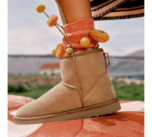 Купить UGG Classic Mini II Chestnut Купить UGG Classic Mini II Chestnut