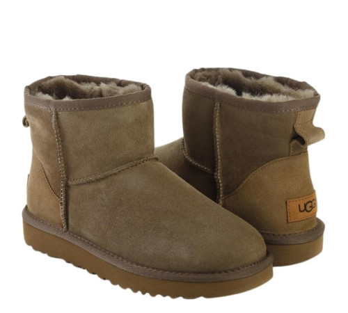 Купить UGG Classic Mini II Haki Купить UGG Classic Mini II Haki