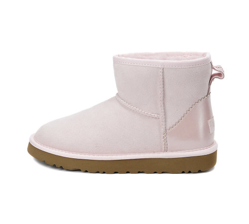 Купить UGG Classic Mini II Metallic Pink Купить UGG Classic Mini II Metallic Pink