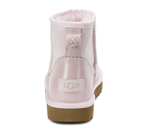 Купить UGG Classic Mini II Metallic Pink Купить UGG Classic Mini II Metallic Pink