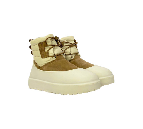 Купить UGG Classic Mini Lace-Up Chestnut Whitecap