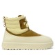 Купить UGG Classic Mini Lace-Up Chestnut Whitecap