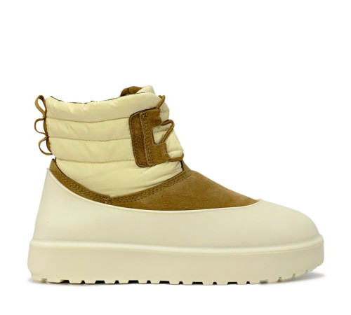 Купить UGG Classic Mini Lace-Up Chestnut Whitecap