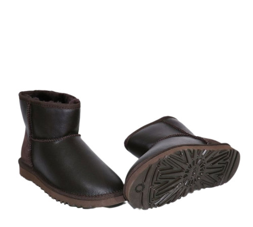 Купить UGG Classic Mini Metallic Chocolate