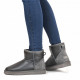 Купить UGG Classic Mini Metallic Grey