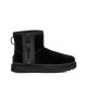 Купить UGG Classic Mini Zipper Tape Logo Boot Black