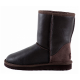 Купить UGG Classic Short Metallic Chocolate
