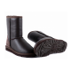 Купить UGG Classic Short Metallic Chocolate