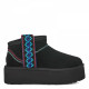 Купить UGG Classic Ultra Mini Braid Platform Black