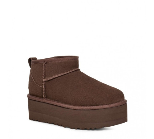 Купить UGG Classic Ultra Mini Platform Chocolate Купить UGG Classic Ultra Mini Platform Chocolate