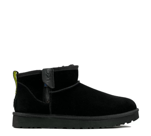 Купить UGG Classic Ultra Mini Zip Boot Black Купить UGG Classic Ultra Mini Zip Boot Black