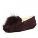 Купить UGG Dakota Pom Pom Chocolate