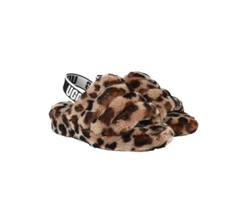 Купить UGG Fluff Yeah Slide Leopard