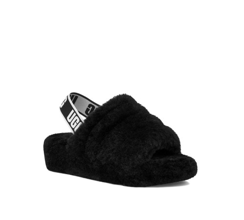 Купить UGG Fluff Yeah Slide-Black