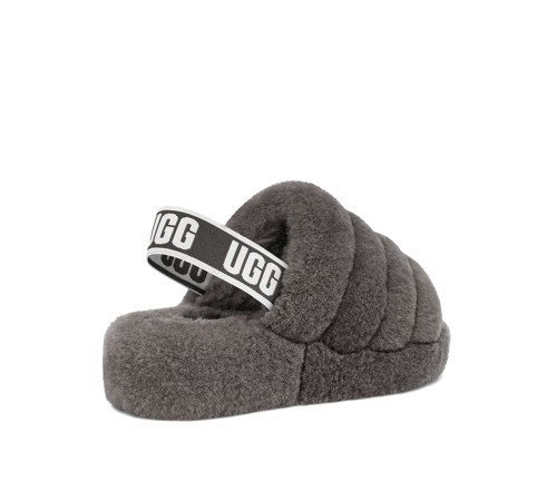 Купить UGG Fluff Yeah Slide-Grey