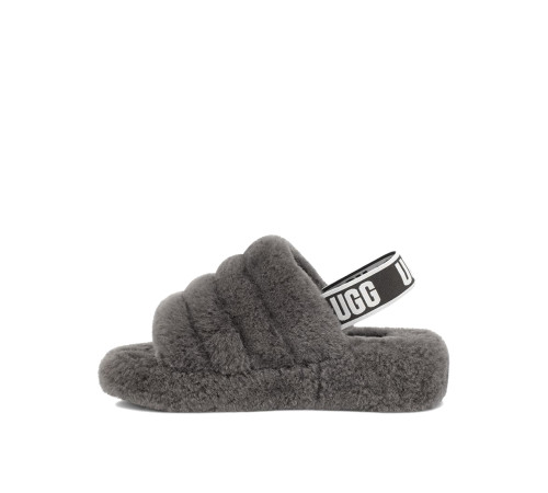 Купить UGG Fluff Yeah Slide-Grey