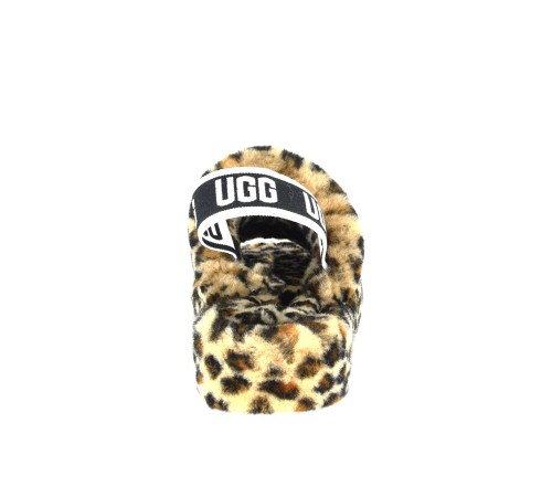 Купить UGG Fluff Yeah Slide-Leopard