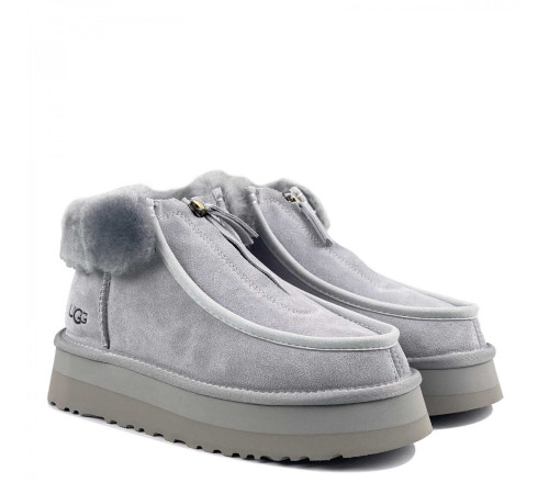 Купить UGG Funkette Platform Boots Grey-Violet