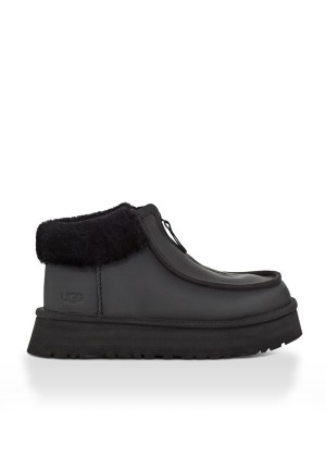 UGG Funkette Platform Leather Black