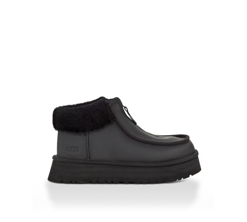 Купить UGG Funkette Platform Leather Black