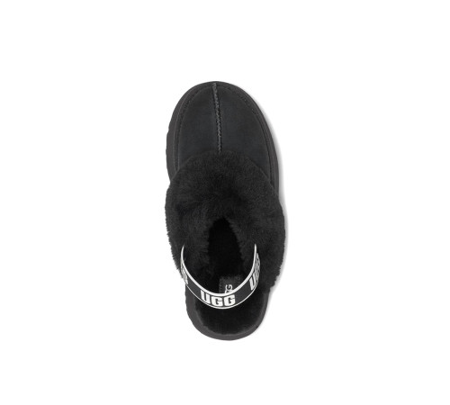 Купить UGG Funkette Suede Platform Black