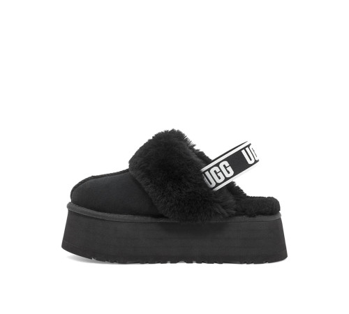 Купить UGG Funkette Suede Platform Black