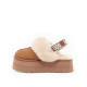 Купить UGG Funkette Suede Platform Chestnut