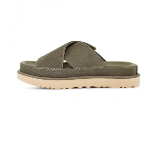 Купить UGG Goldenstar Cross Slide - Moss Green