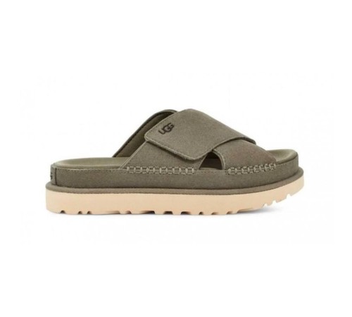 Купить UGG Goldenstar Cross Slide - Moss Green