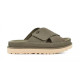 Купить UGG Goldenstar Cross Slide - Moss Green