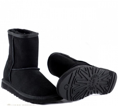 Купить UGG Kids Classic Short Black Купить UGG Kids Classic Short Black