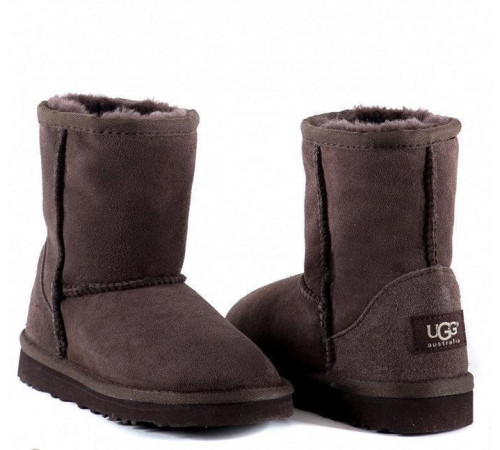 Купить UGG Kids Classic Short Chocolate Купить UGG Kids Classic Short Chocolate