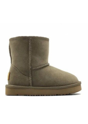 UGG Kids Classic Short II Khaki