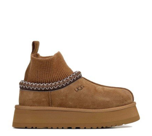 Купить UGG Tazz Knit Platform Chestnut