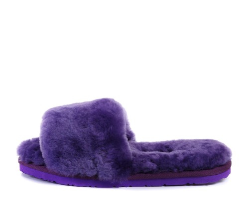 Купить UGG Fluff Slide Slippers Purple